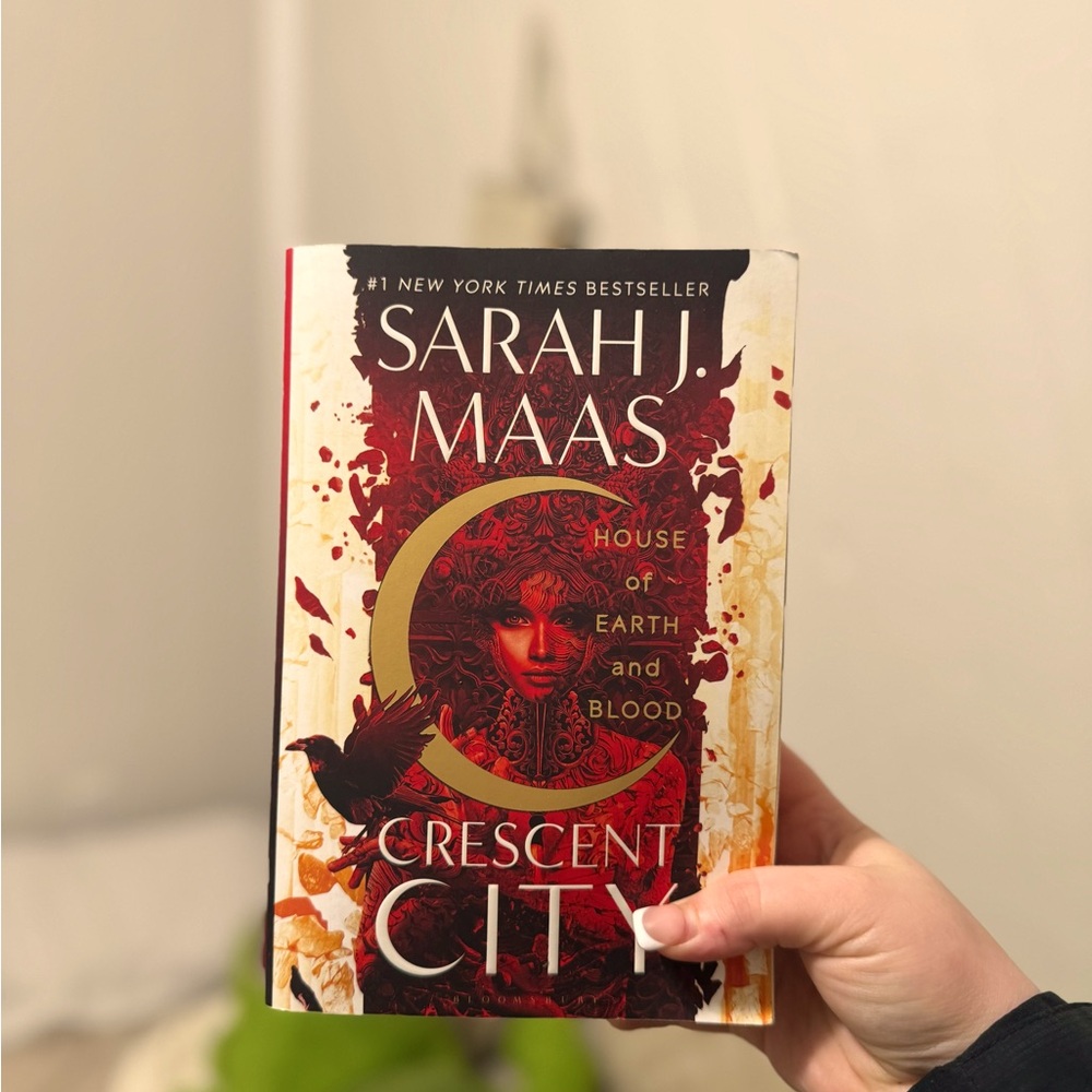 Crescent city by Sarah J mass, book, book for sale, Sarah J mass